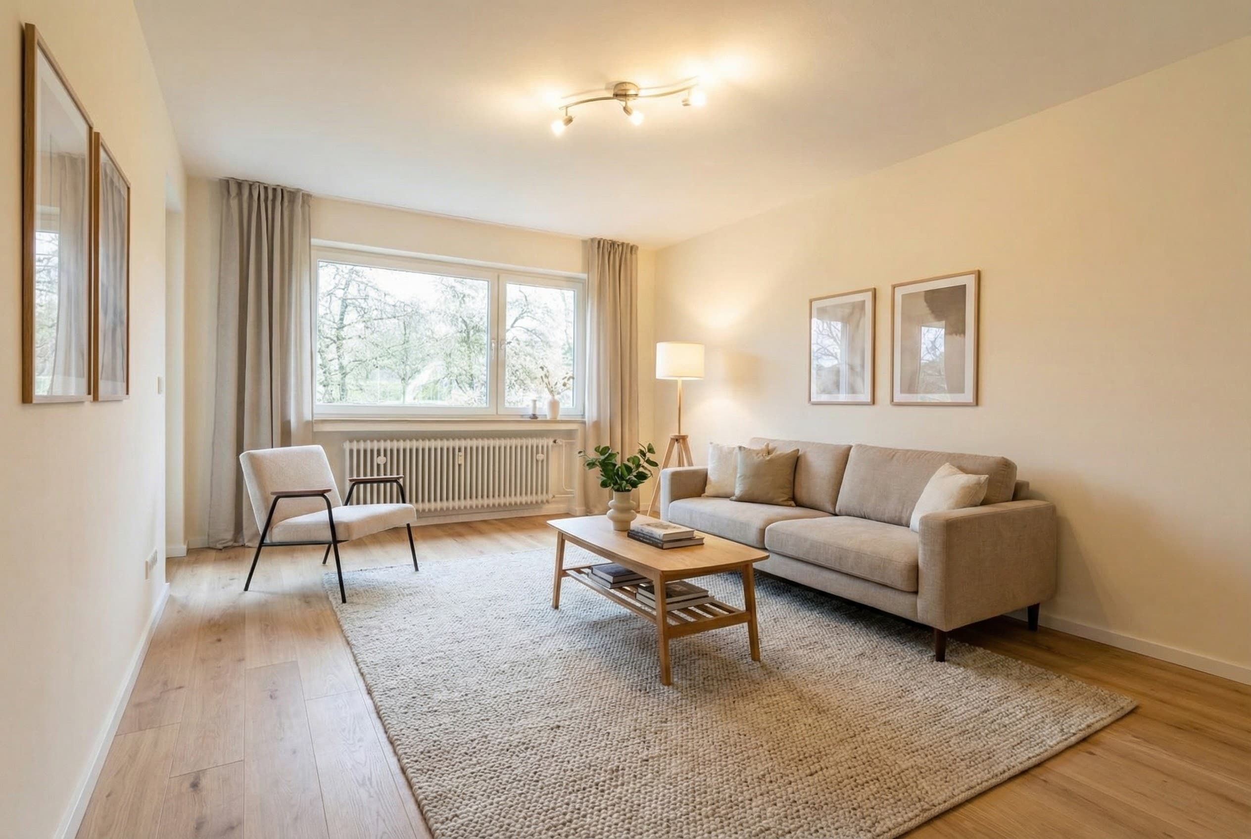 Nachher - 2-Zimmer-Wohnung in Köln